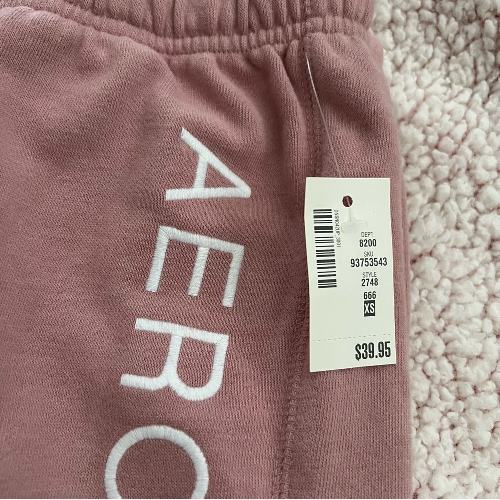 NWT Aeropostale Rose Cinched Sweatpants - Picture 8 of 9